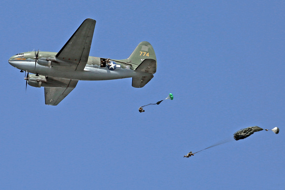 C-46 World War Two Weekend, General Spaatz Army Air Field, Reading, Pennsylvania